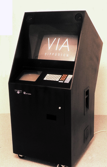 borne interactve VIA VIDEODISQUE